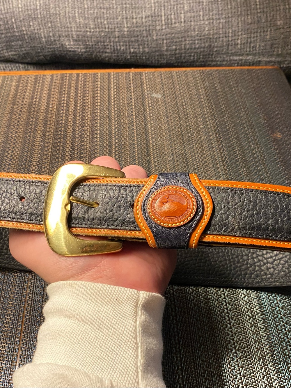 Vintage Dooney and Bourke all weather leather belt